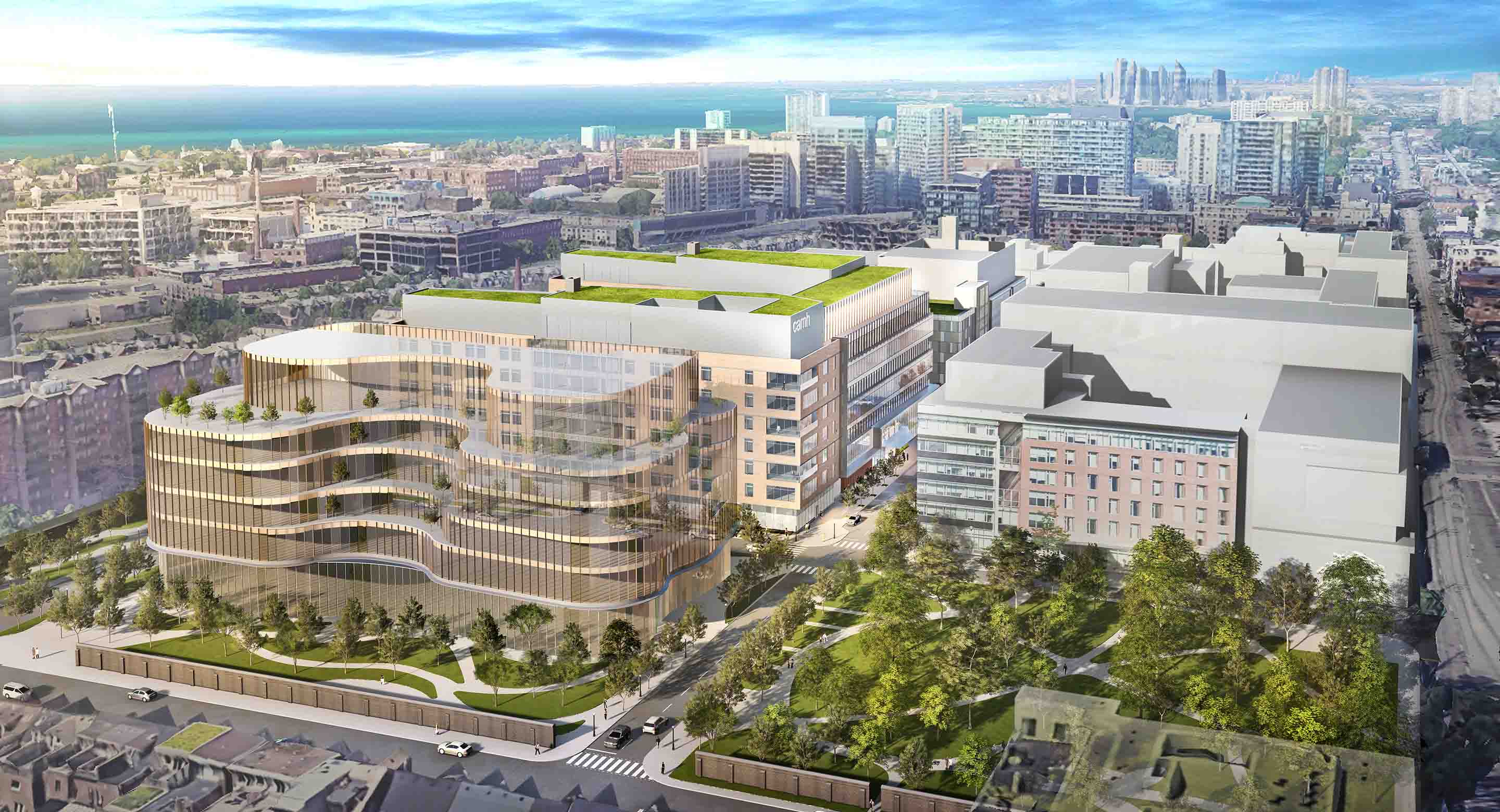 Rendering of the CAMH Phase 1D redevelopment