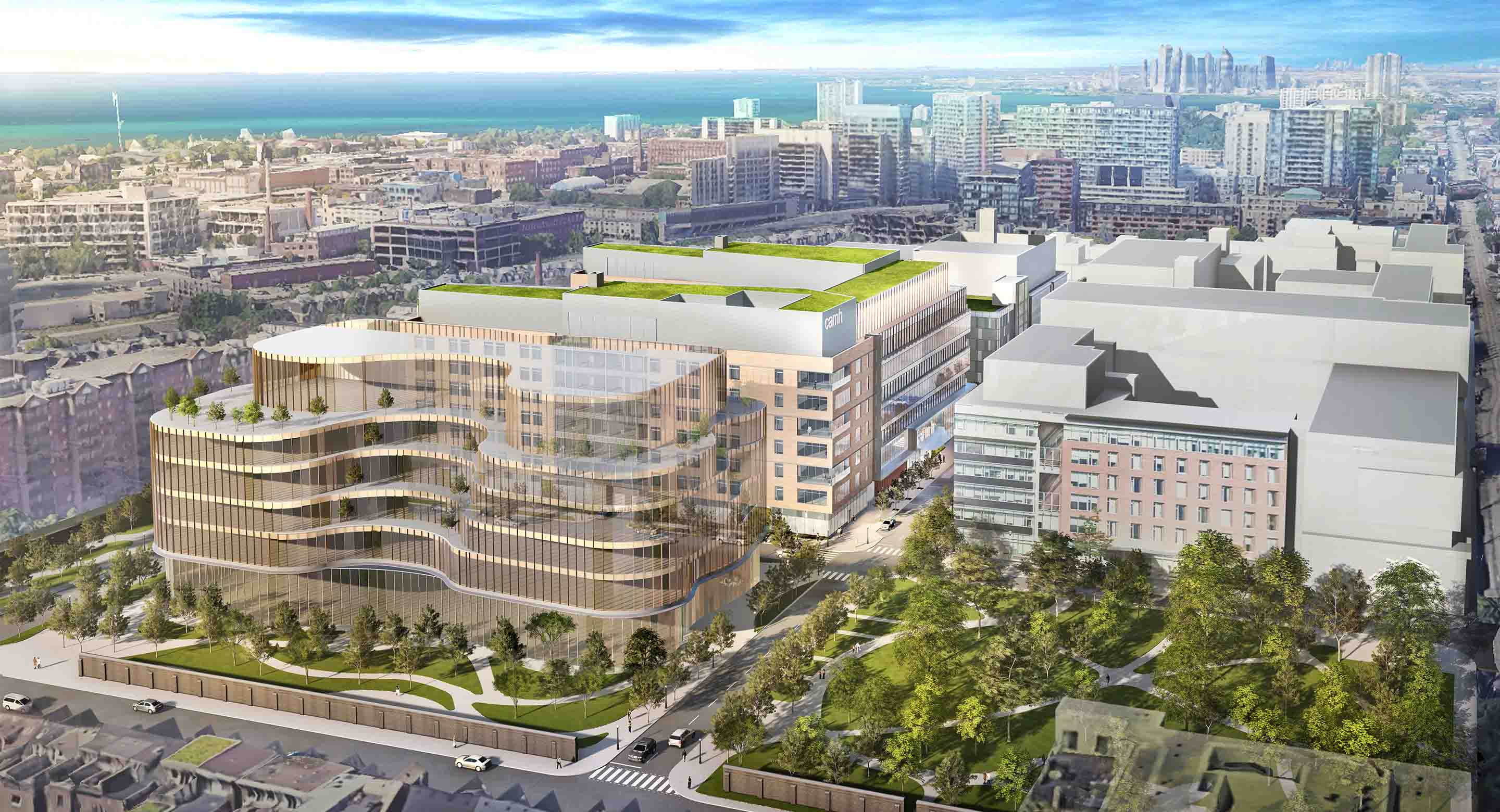 Aerial rendering of Phase 1D