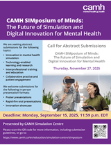 CAMH SIMposium of Minds: The Future of Simulation and Digital Innovation for Mental Health