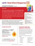 CAMH Heat Wave Response: A Guide for Clinicians