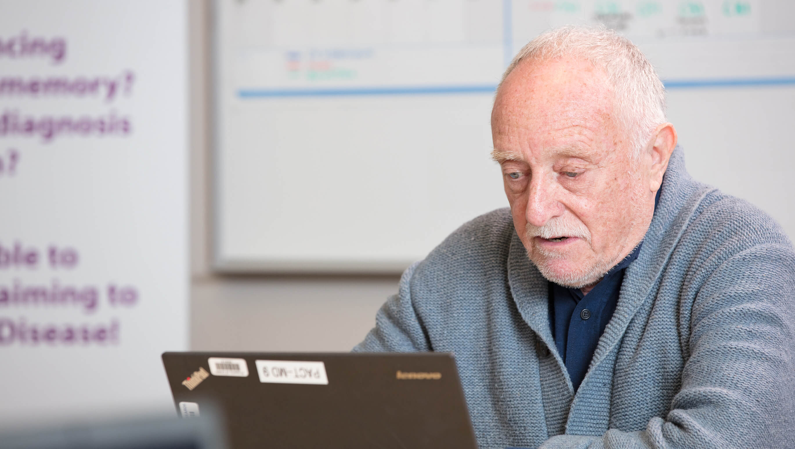 Ron Singer, geriatric patient, dementia