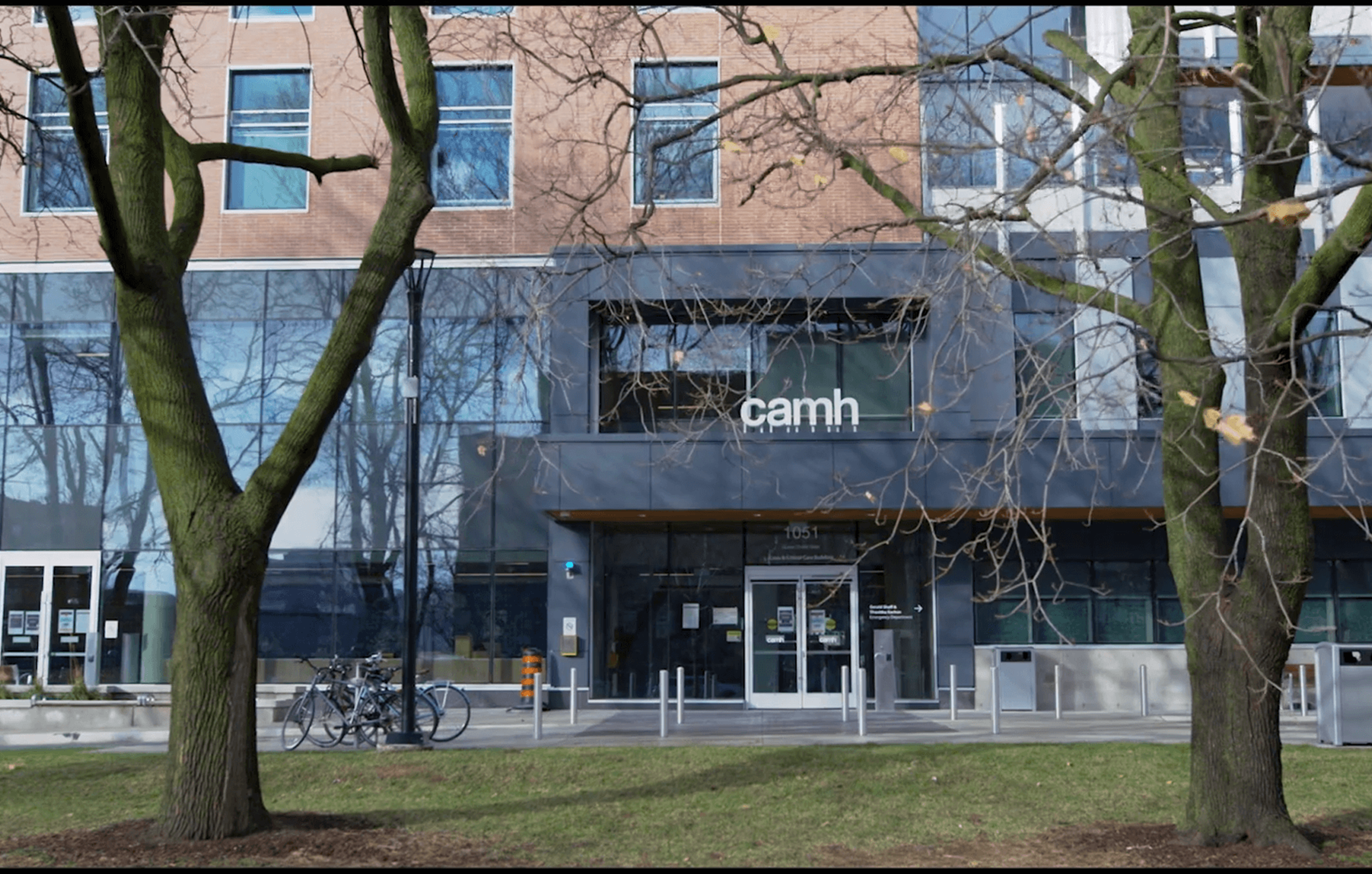 Image, exterior CAMH building entrance