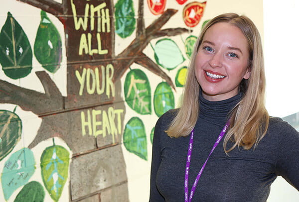 Nursing graduate student Allyson Graham.