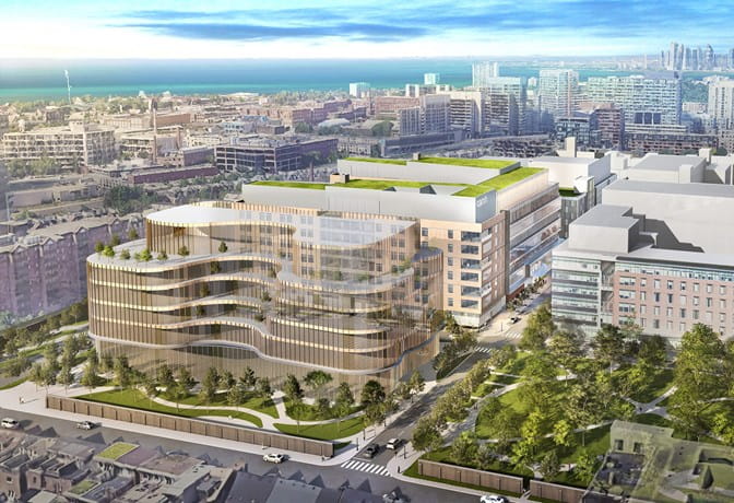 CAMH redevelopment Phase 1D illustration