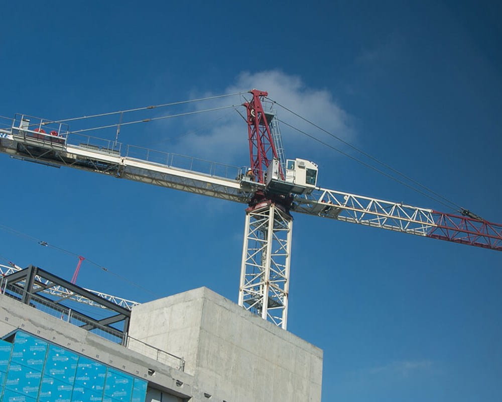 Crane about to be removed - CAMH Redevelopment Update - March 2019