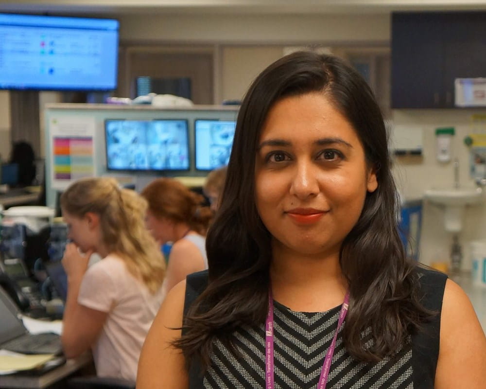 Dr. Juveria Zaheer in CAMH's ER