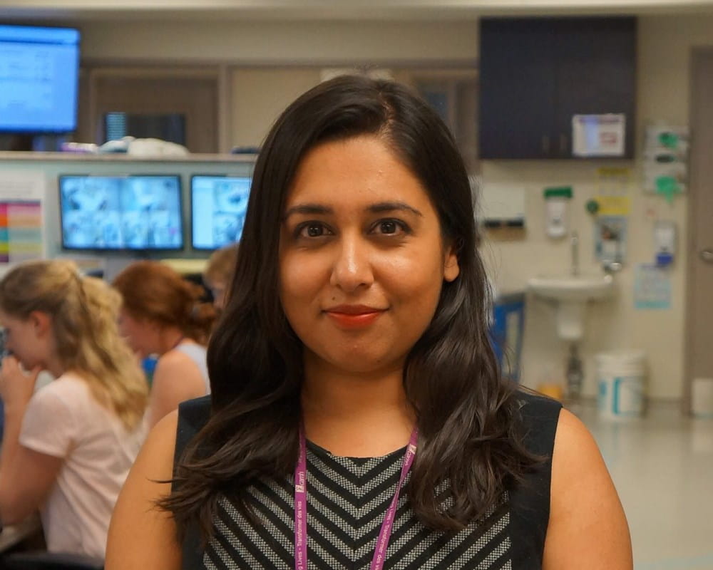 Dr. Juveria Zaheer in CAMH's ER