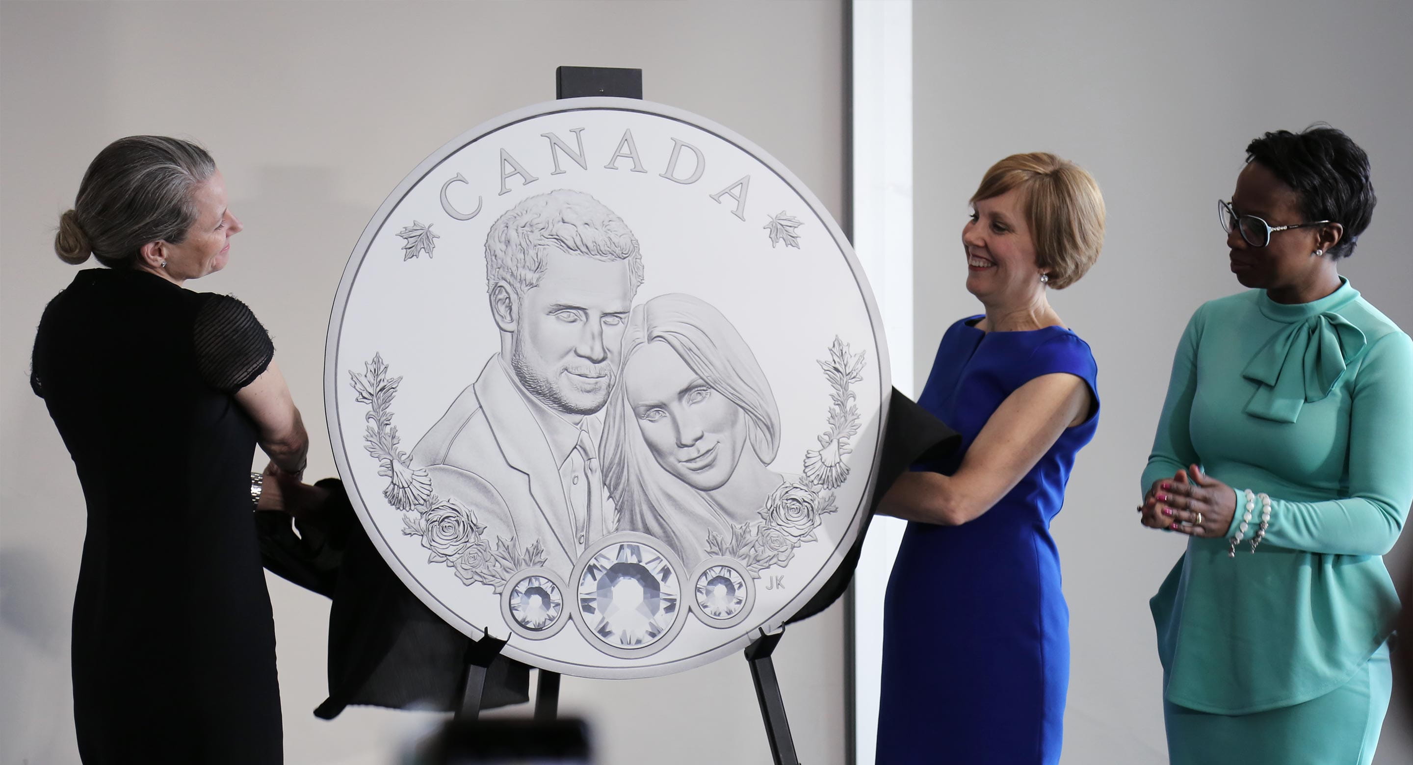 Unveiling of Prince Harry coin at CAMH