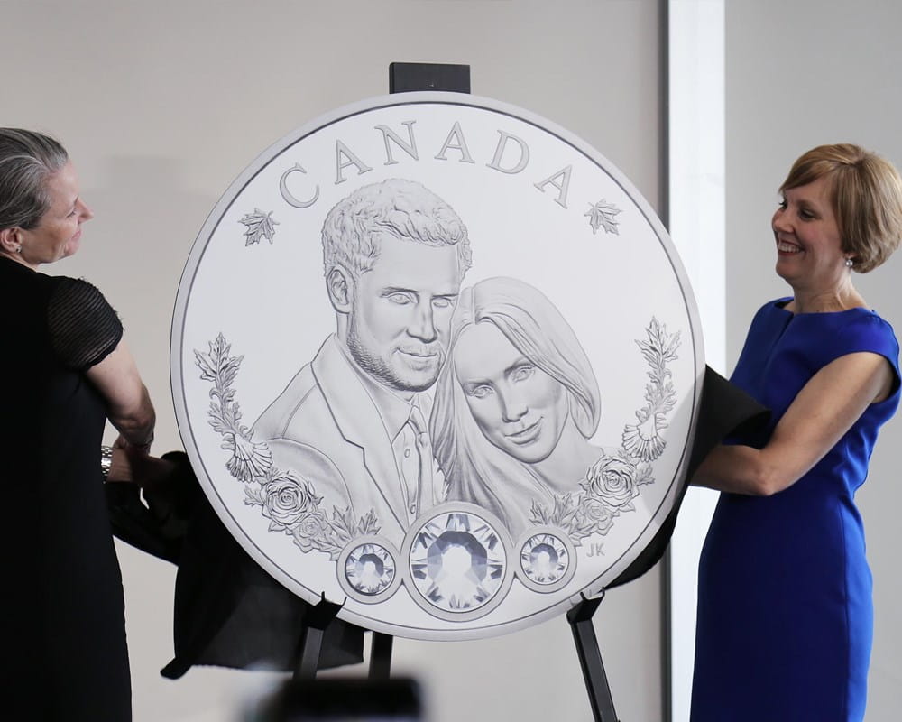 Unveiling of Prince Harry coin at CAMH