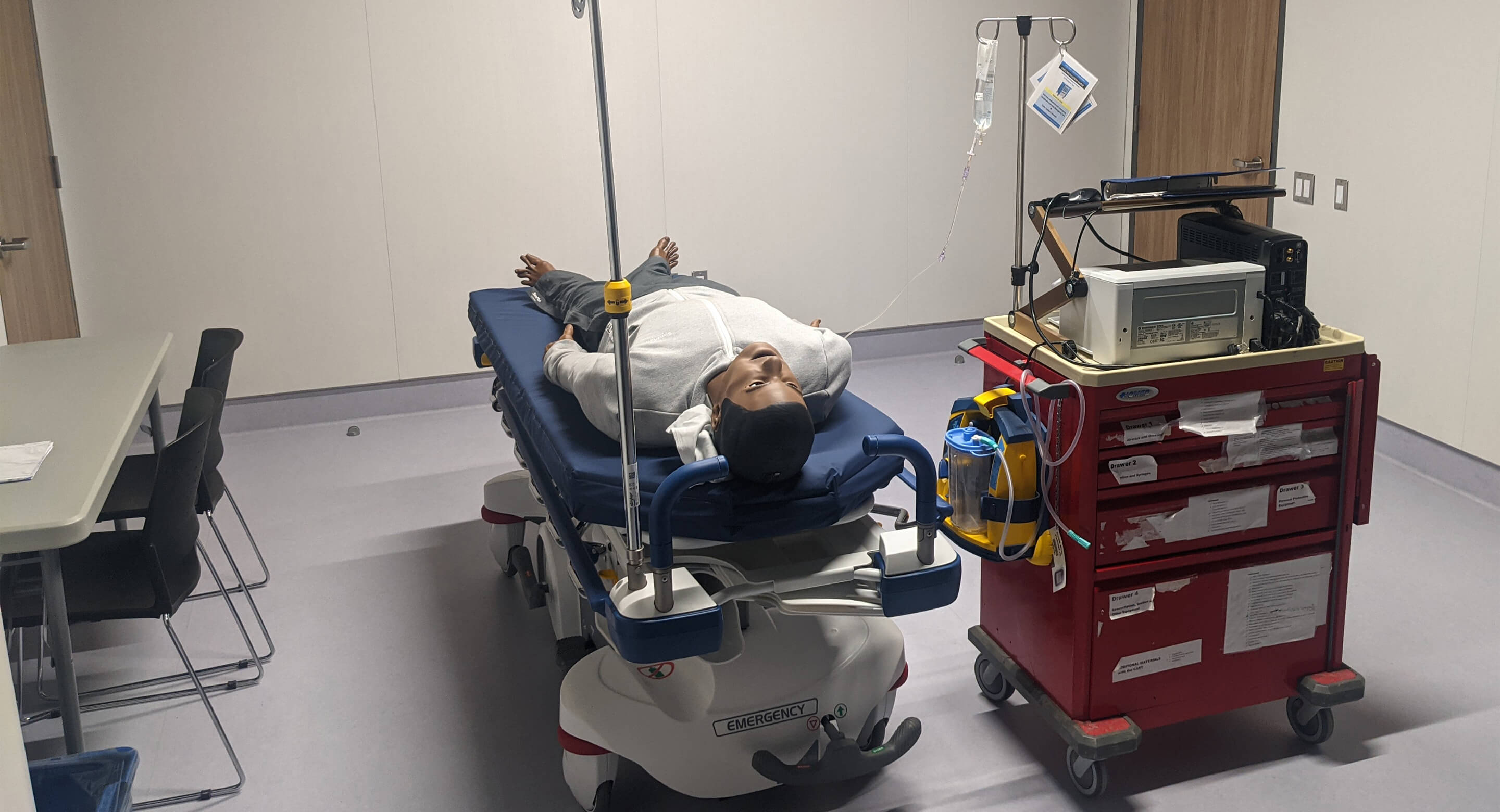 Sim centre mannequin