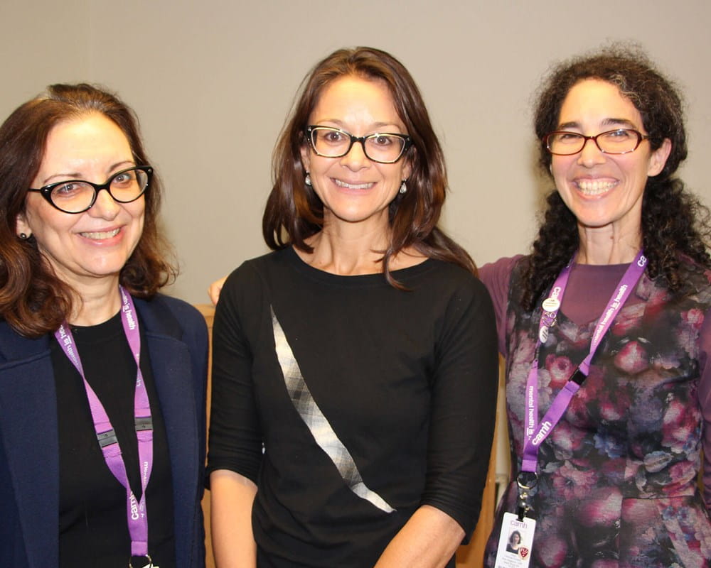 Drs. Vicky Stergiopoulos, Yani Hamdani and Yona Lunsky