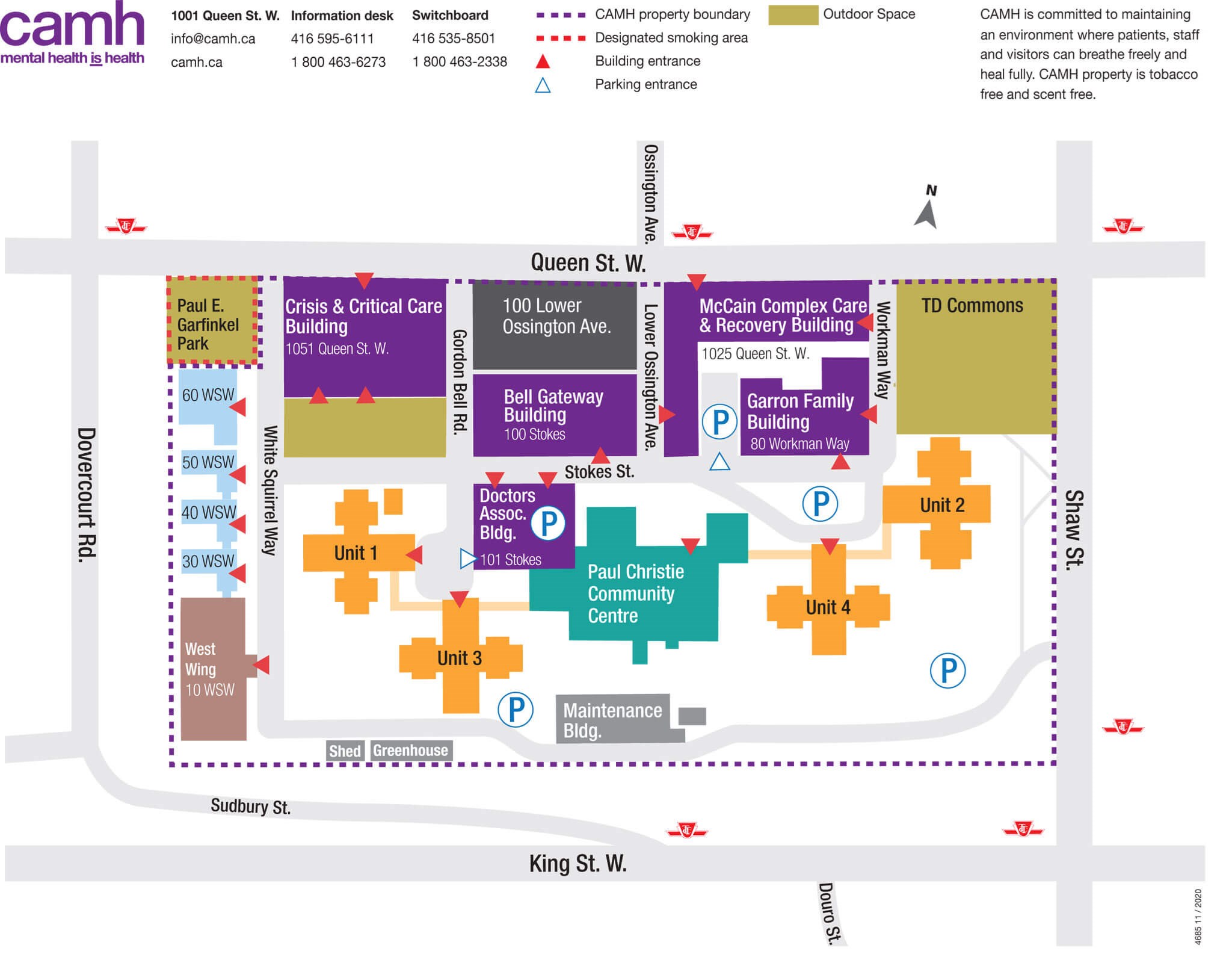 Changes to CAMH’s Queen Street site | CAMH