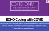 ECHO Ontario Covid-19 page