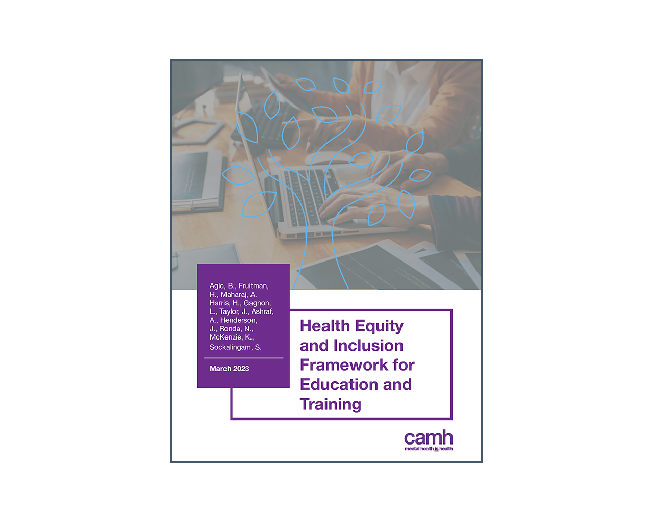 Health Equity and Inclusion Framework for Education and Training cover