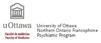 University of Ottawa Northern Ontario Francophone Psychiatric Program logo