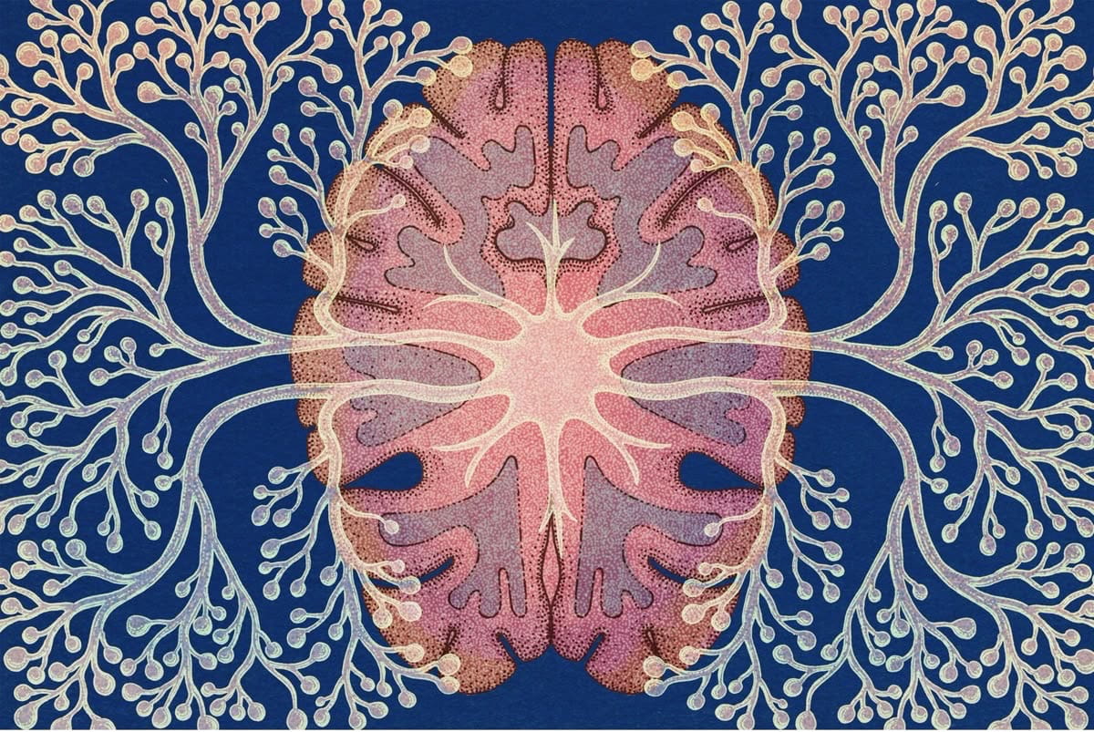 Illustration of a brain
