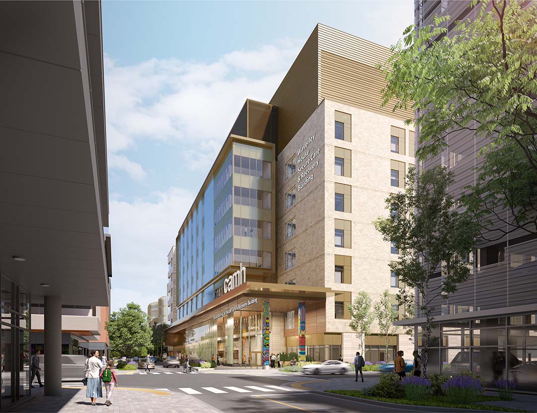 Secire Care and Recovery Building Building rendering