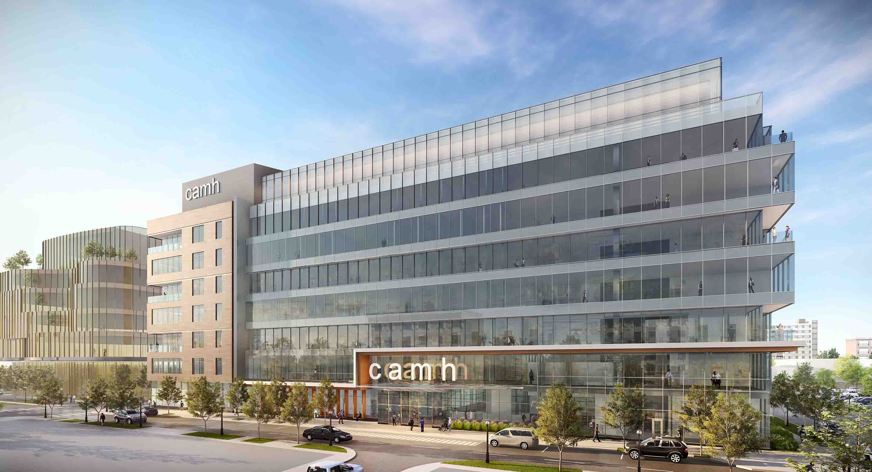 Secure Care and Recovery Building Rendering Architectural rendering of the Secure Care and Recovery Building