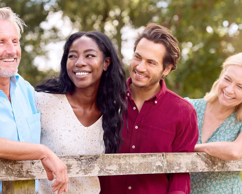 Older parents with adult children