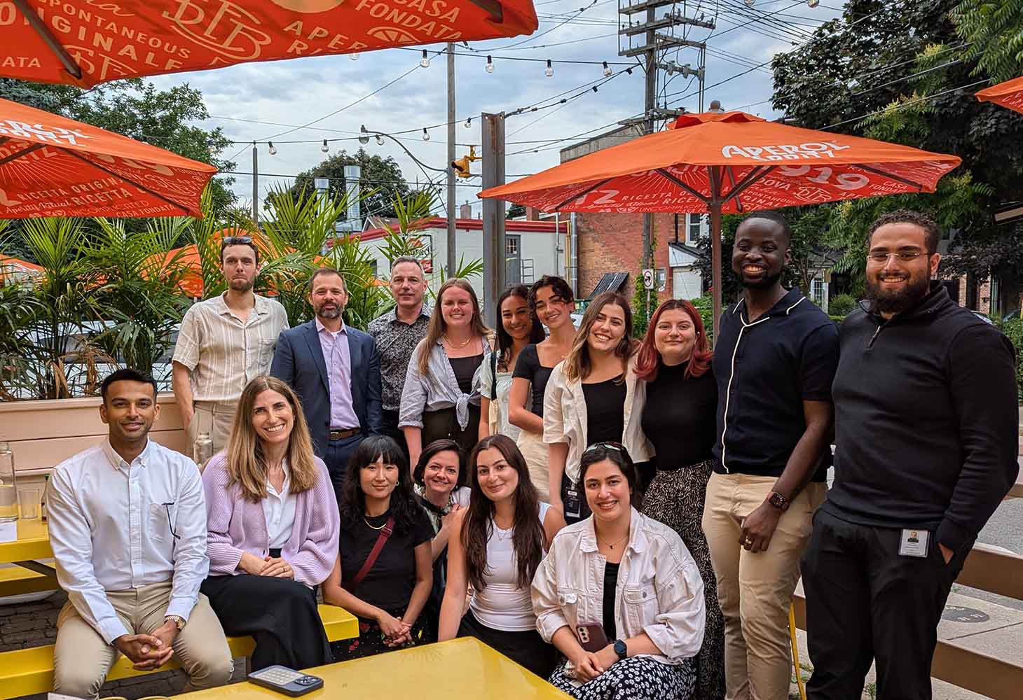 Photo of the staff of the Slaight Centre